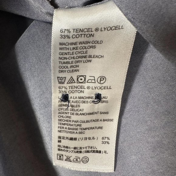 Tommy Bahama Jeans Shirt Men Size M Short Sleeve Single Pocket Cotton Blend EUC - Picture 7 of 12